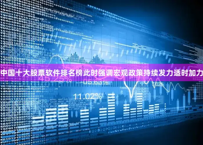 中国十大股票软件排名榜此时强调宏观政策持续发力适时加力